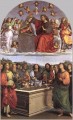 Le couronnement de la Vierge Oddi Autel Renaissance Raphaël